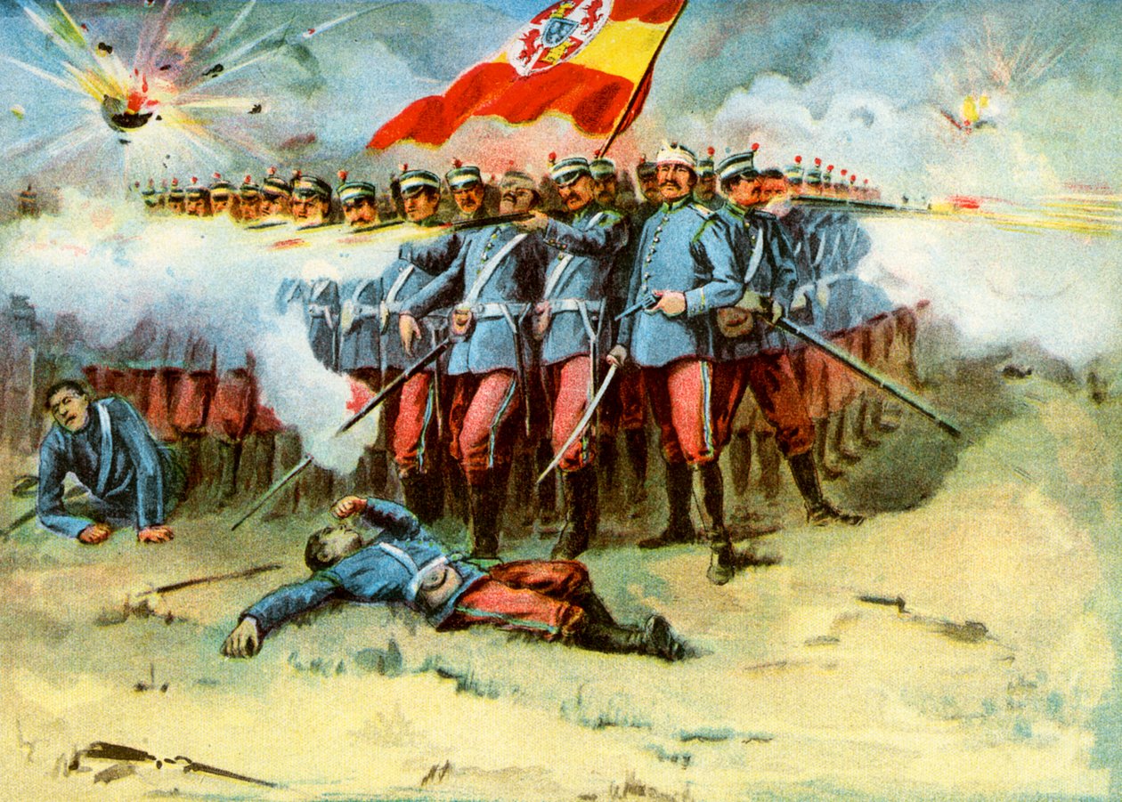 The Last Stand, İspanyol piyade meydanı, İspanyol-Amerikan Savaşı, 1898 by Unbekannt