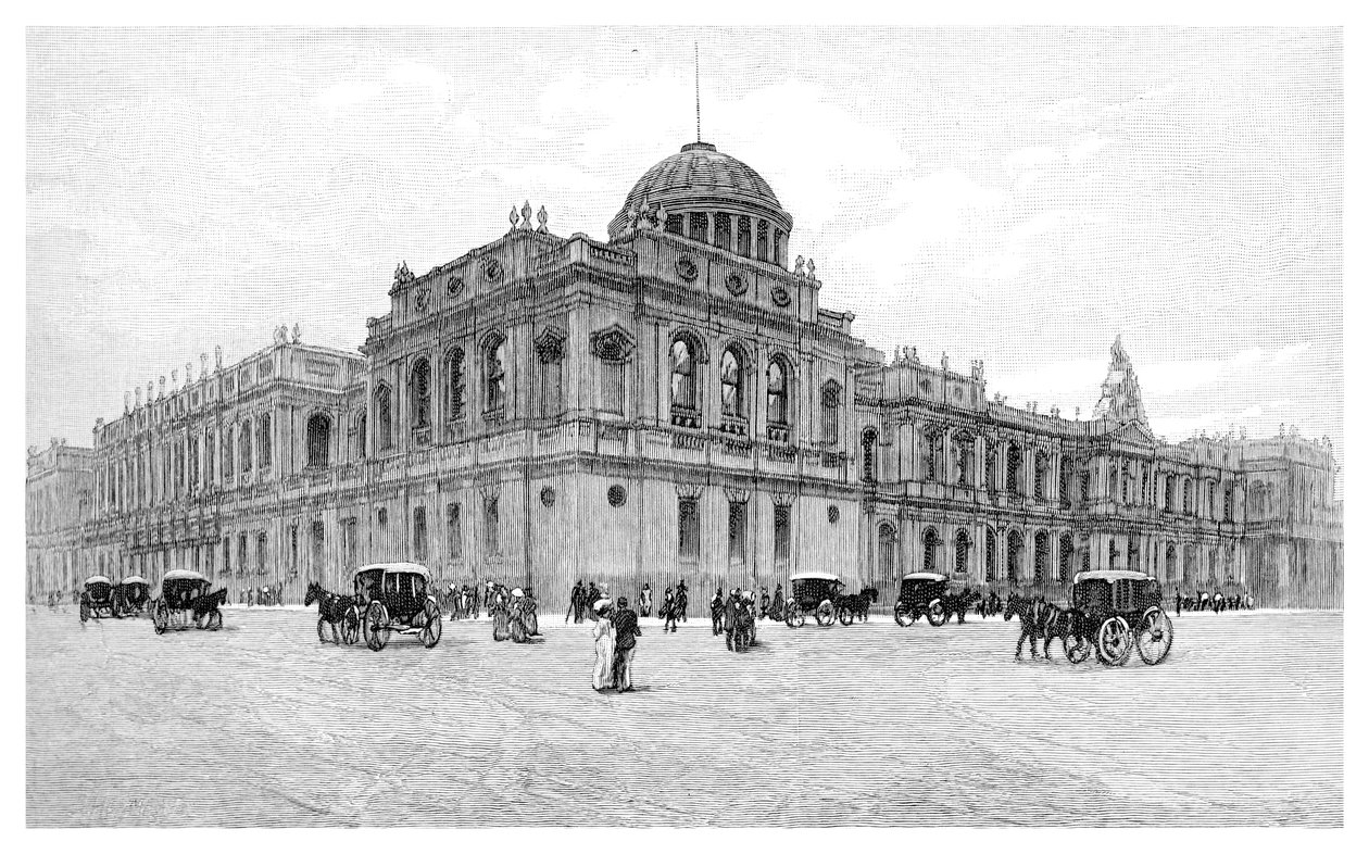 Hukuk Mahkemeleri, Melbourne, Victoria, Avustralya, 1886 by Unbekannt
