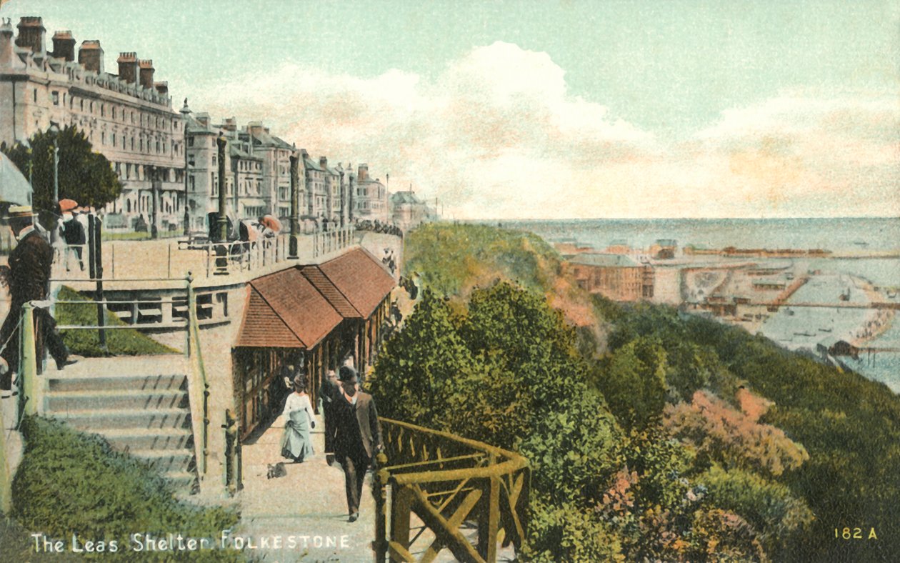 Leas Barınağı, Folkestone, 1900