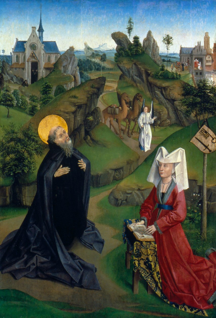 Aziz Antonius Efsanesi, c1450 by Unbekannt