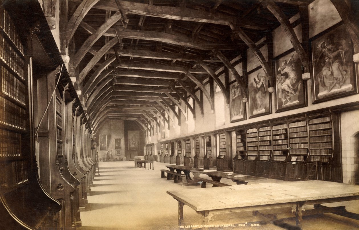 Kütüphane, Durham Katedrali, 1893. by Unbekannt