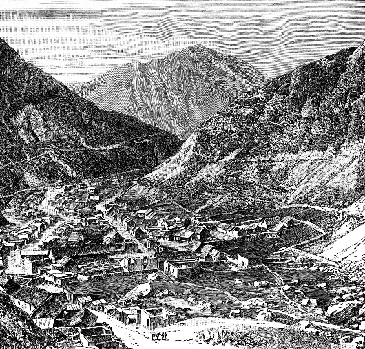 Lima-Oroya demiryolu, Peru, 1895 by Unbekannt