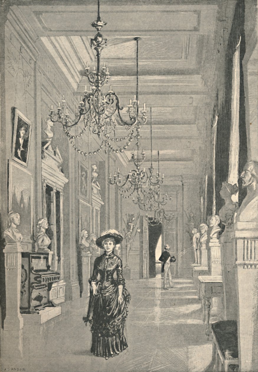 The Long Gallery, Musée De LOpéra, 1886 by Unbekannt