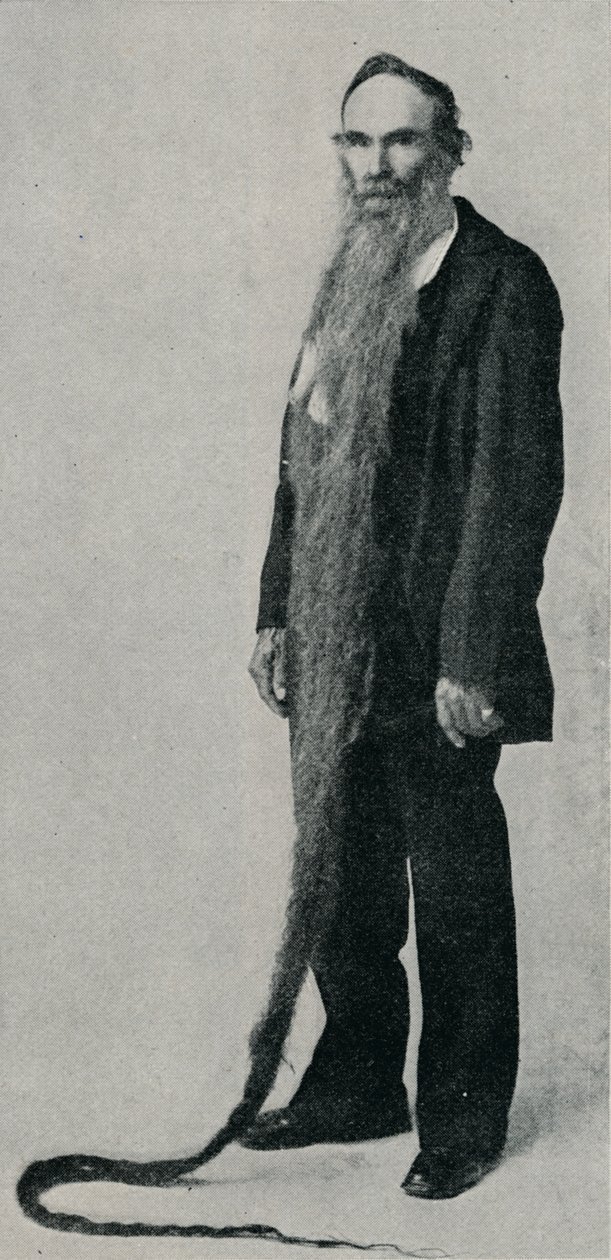 Kayıtlardaki En Uzun Sakal, 1896, 1910 by Unbekannt