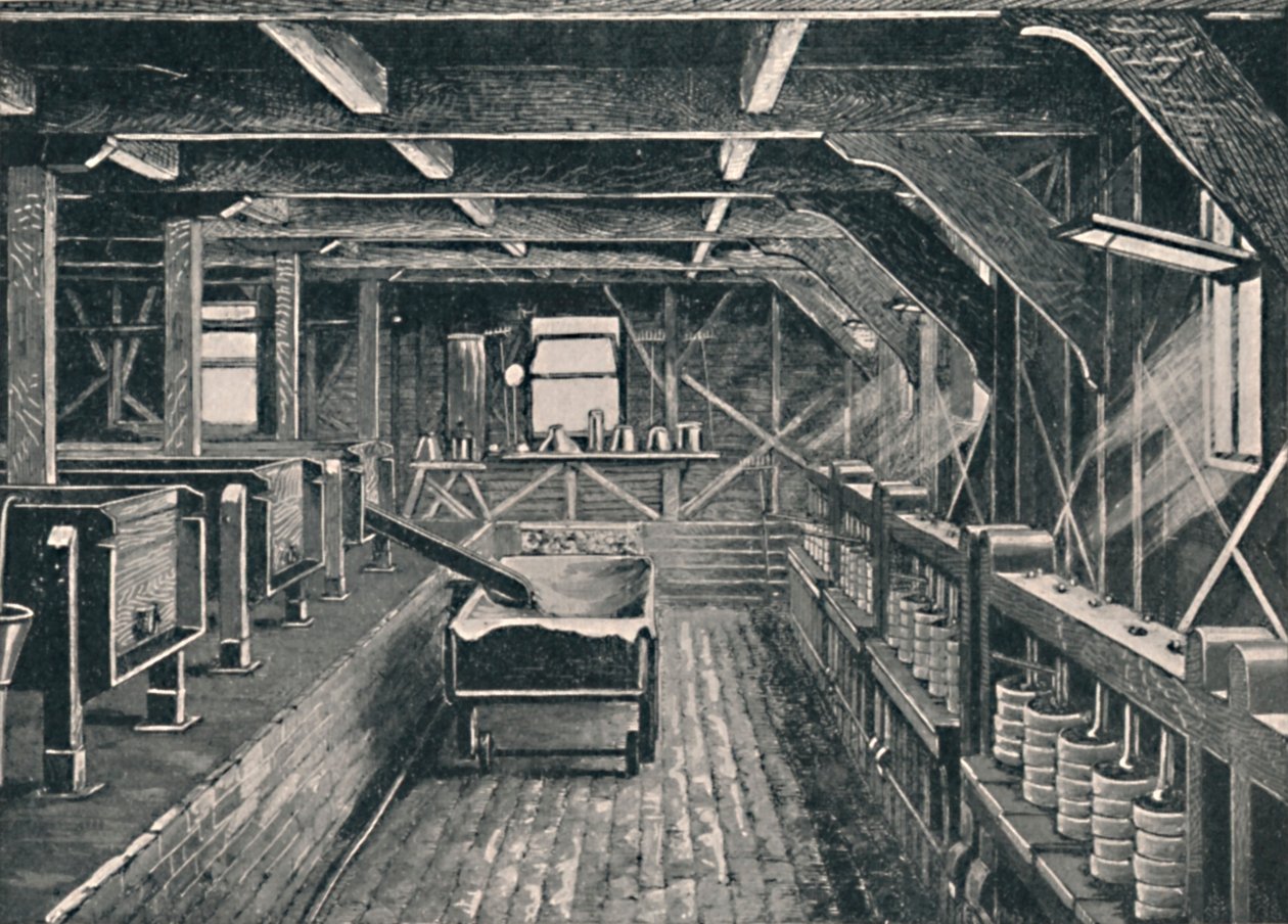 Longford Peynir Fabrikası, Derbyshire, c1881, 1904 by Unbekannt