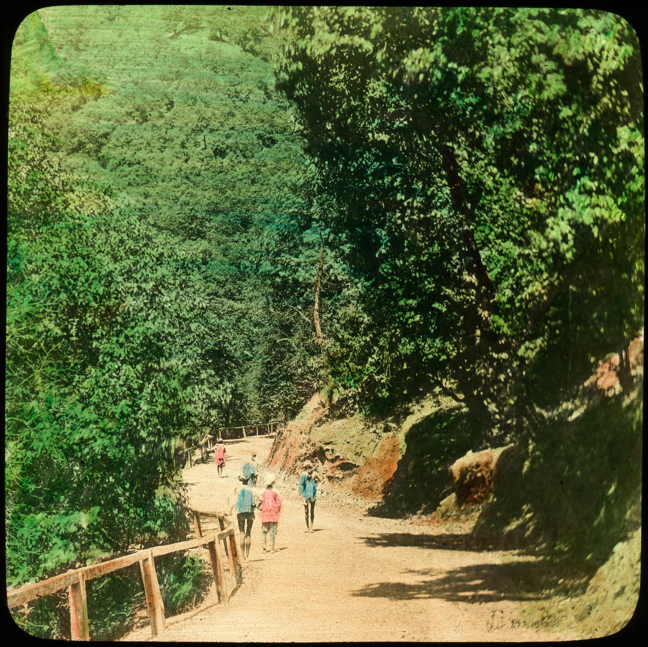 Mall Road, Simla, Hindistan, 19. yüzyılın sonu veya 20. yüzyılın başı by Unbekannt