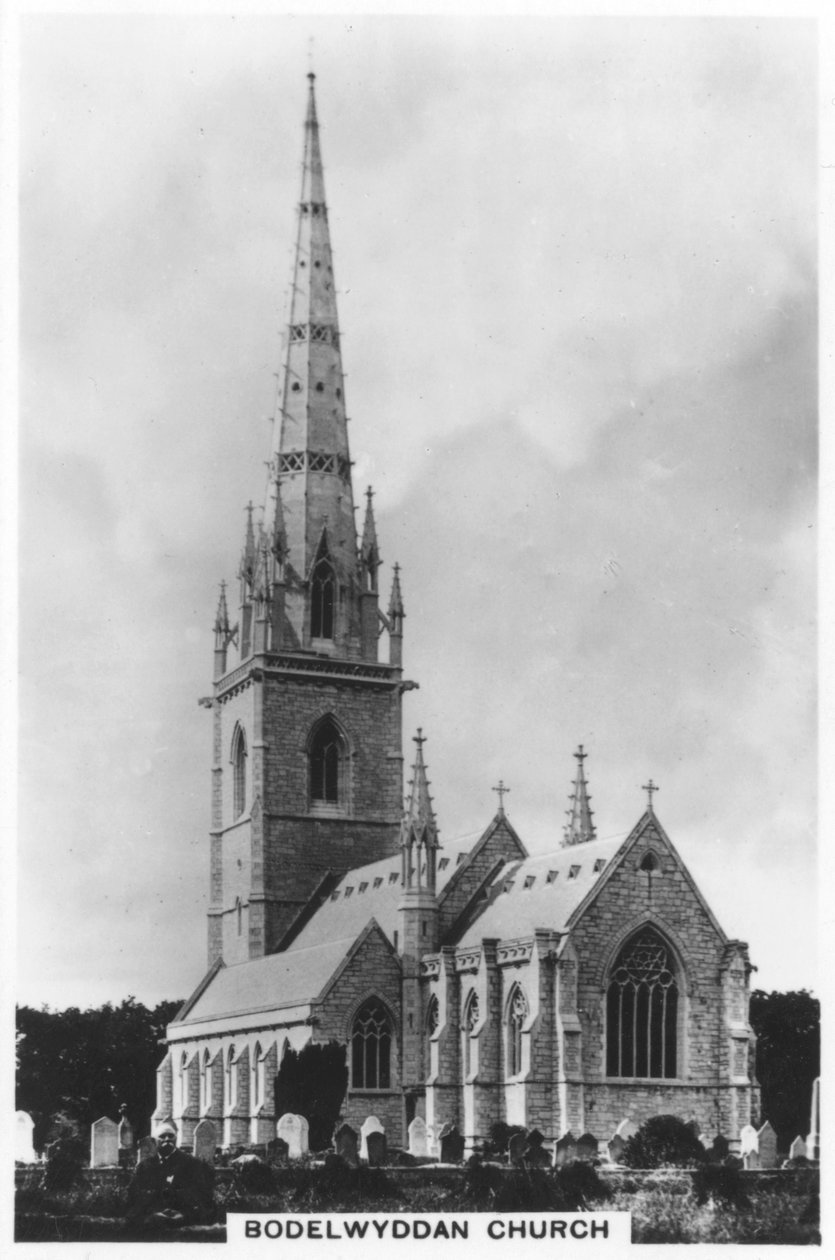 Mermer Kilise St Margarets Kilisesi, Bodelwyddan, kuzey Galler, 1936 by Unbekannt