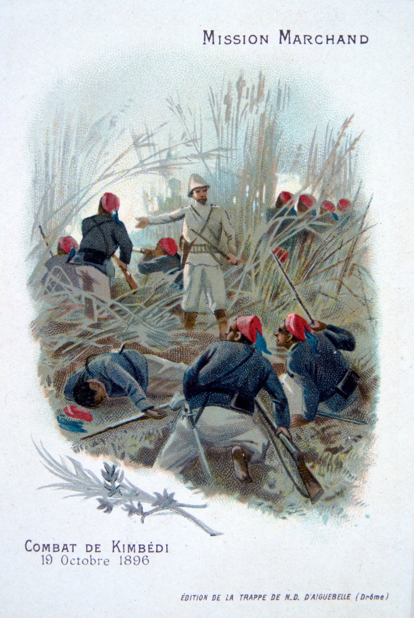Marchand seferi: Kimbedi, Kongo'da savaş, 19 Ekim 1896 by Unbekannt