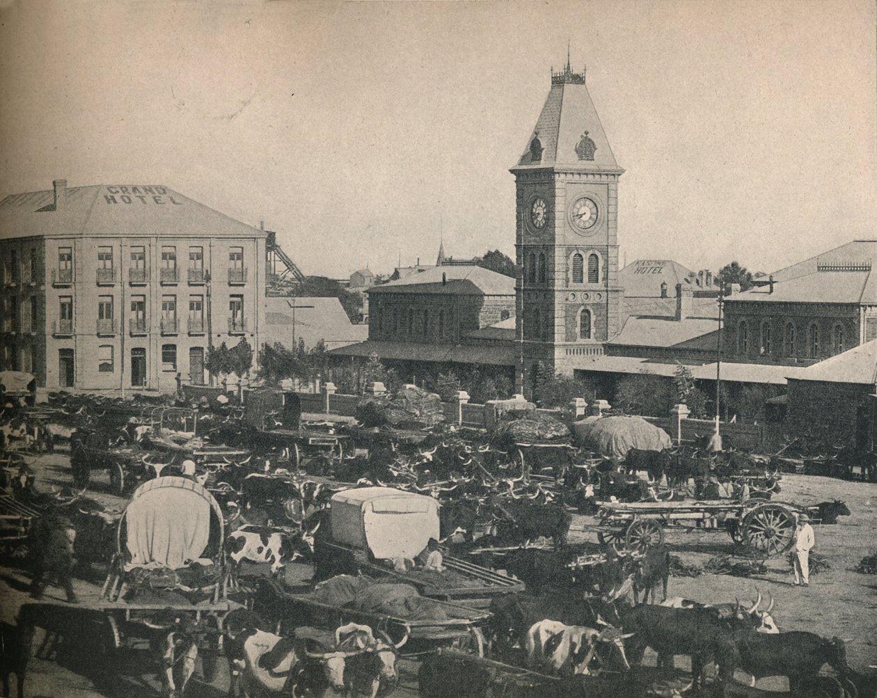Pazar, Kimberley, c1900. by Unbekannt