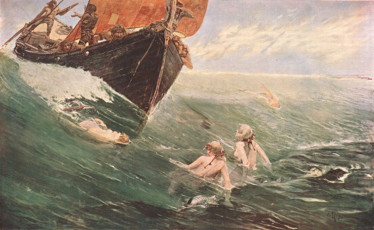 Deniz Kızları Kayası, 1894, c1902. by Unbekannt