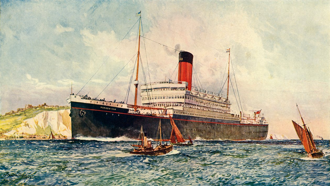 Minnewaska Atlantik Taşıma Hattı, 21.998 ton, c1930. by Unbekannt