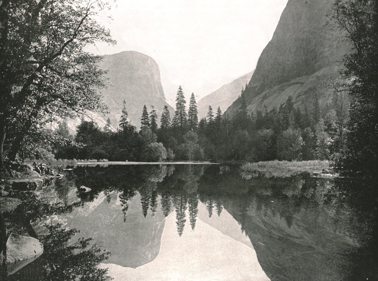 Ayna Gölü, Yosemite Vadisi, ABD, 1895. by Unbekannt
