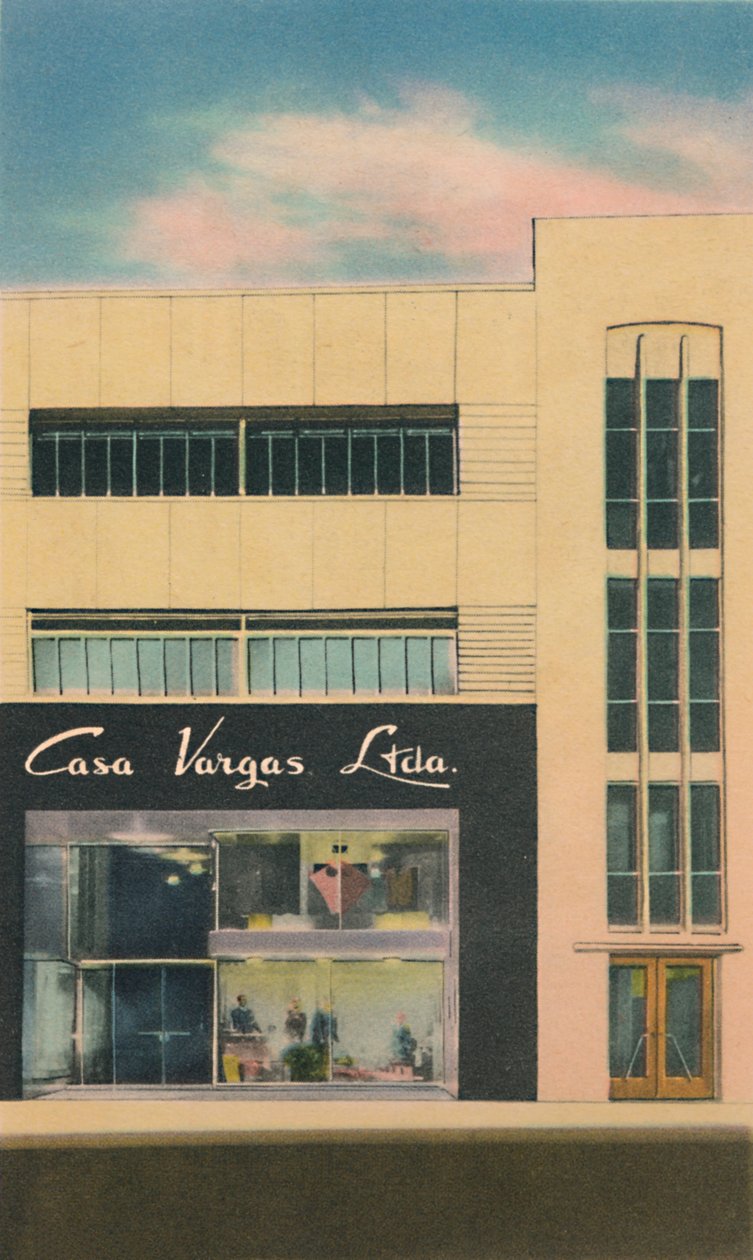 Modern Alışveriş Merkezi Casa Vargas Ltda., Barranquilla, c1940s by Unbekannt