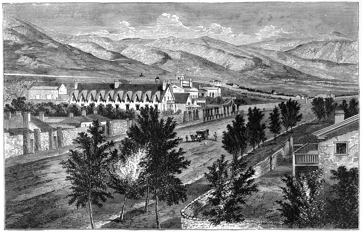 Mormon tapınağı ve Peygamberler Bloğu, Salt Lake City, Utah by Unbekannt