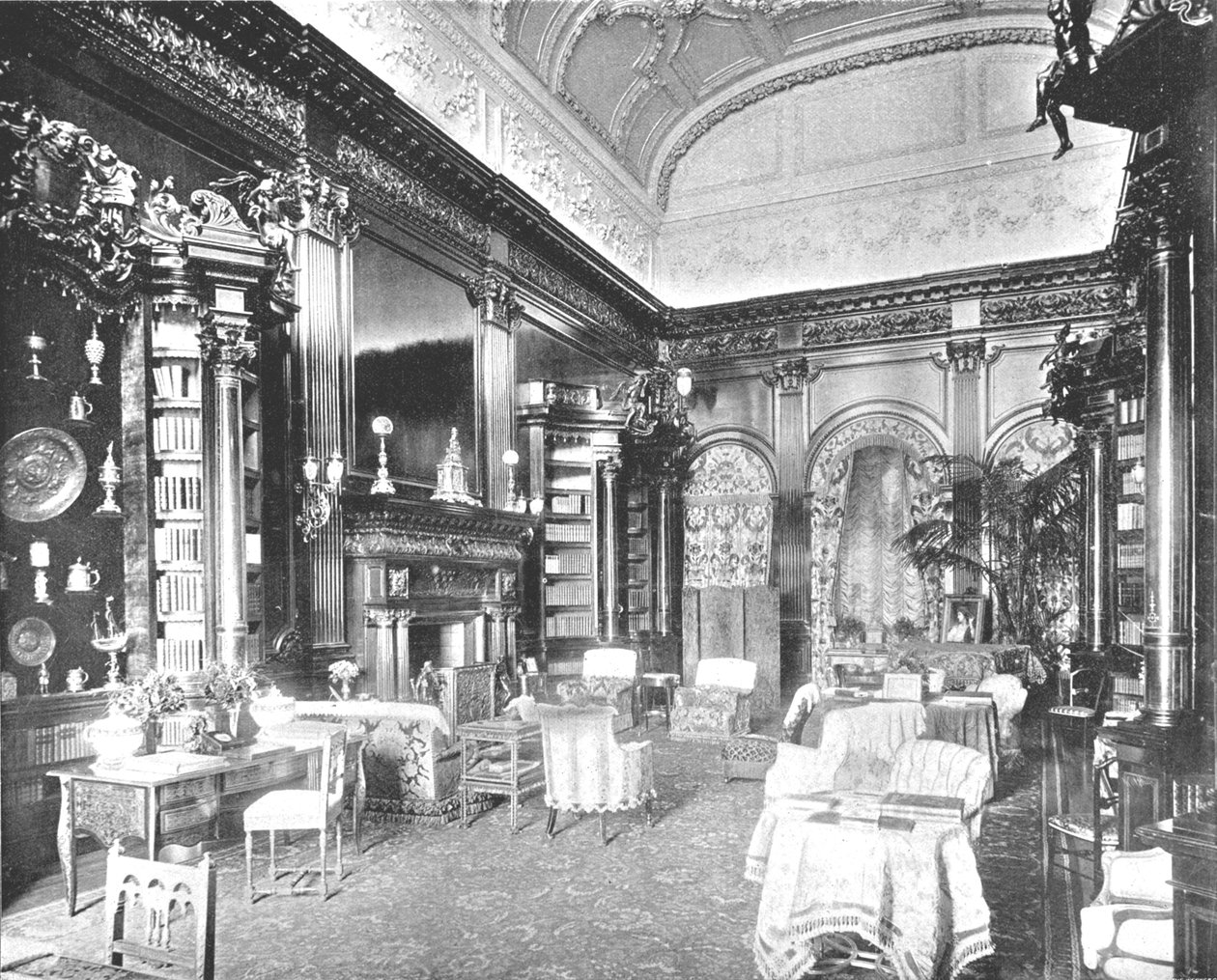 Sabah Odası, Tring Park Malikanesi, Hertfordshire, 1894. by Unbekannt