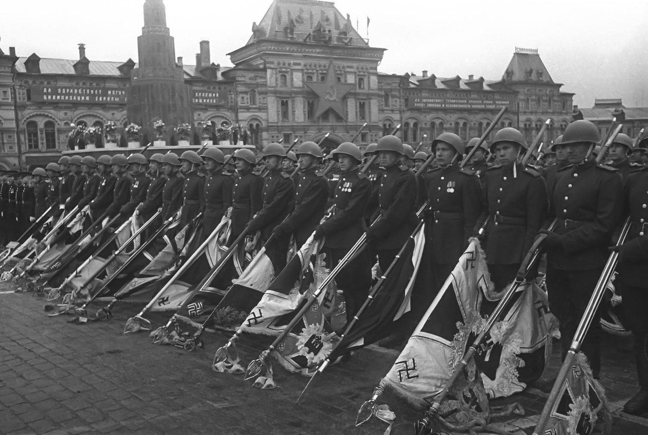 Moskova Zafer Geçit Töreni, 24 Haziran 1945 by Unbekannt