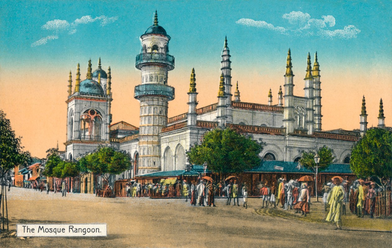 Rangun Camii, c1888 by Unbekannt