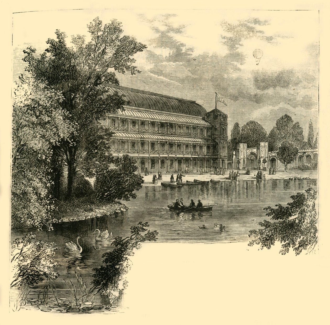 Müzik Salonu, Surrey Bahçeleri, c1878. by Unbekannt