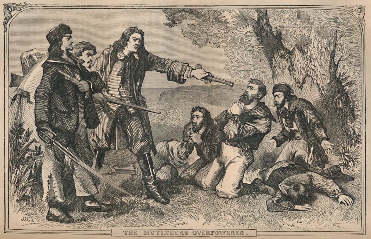 Mutineers Güçlendi, c1870 by Unbekannt