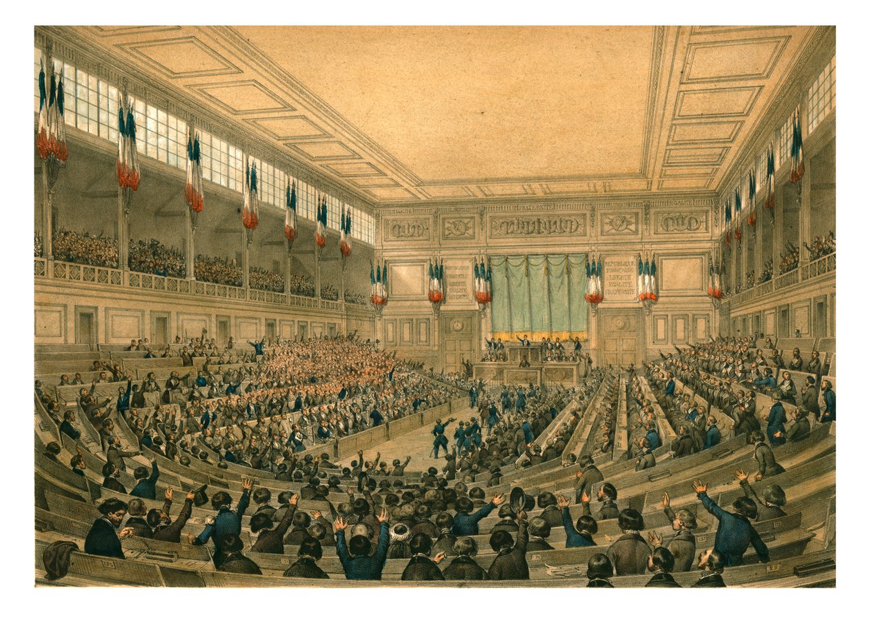 Ulusal Kurucu Meclis Fransız İkinci Cumhuriyeti, Mayıs 1848. by Unbekannt