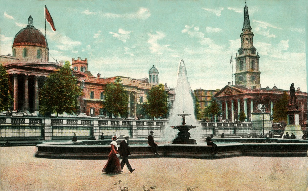 Ulusal Galeri, Tarlalardaki St Martin ve Trafalgar Meydanı