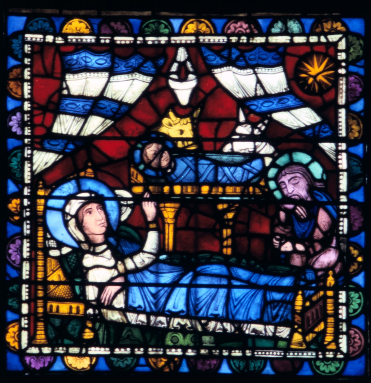 Doğuş, vitray, Chartres Katedrali, Fransa, 1194-1260 by Unbekannt