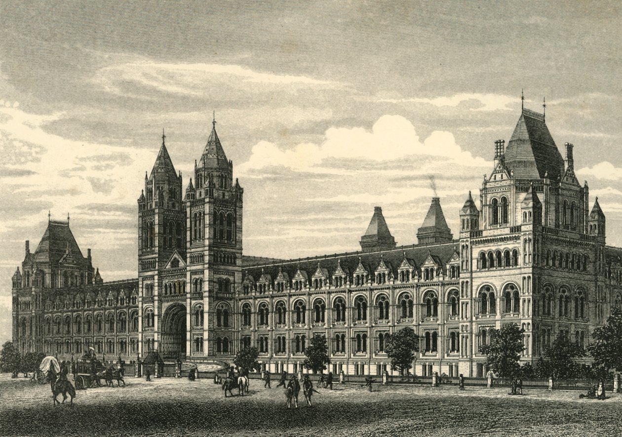 Doğa Tarihi Müzesi, South Kensington, c1876. by Unbekannt