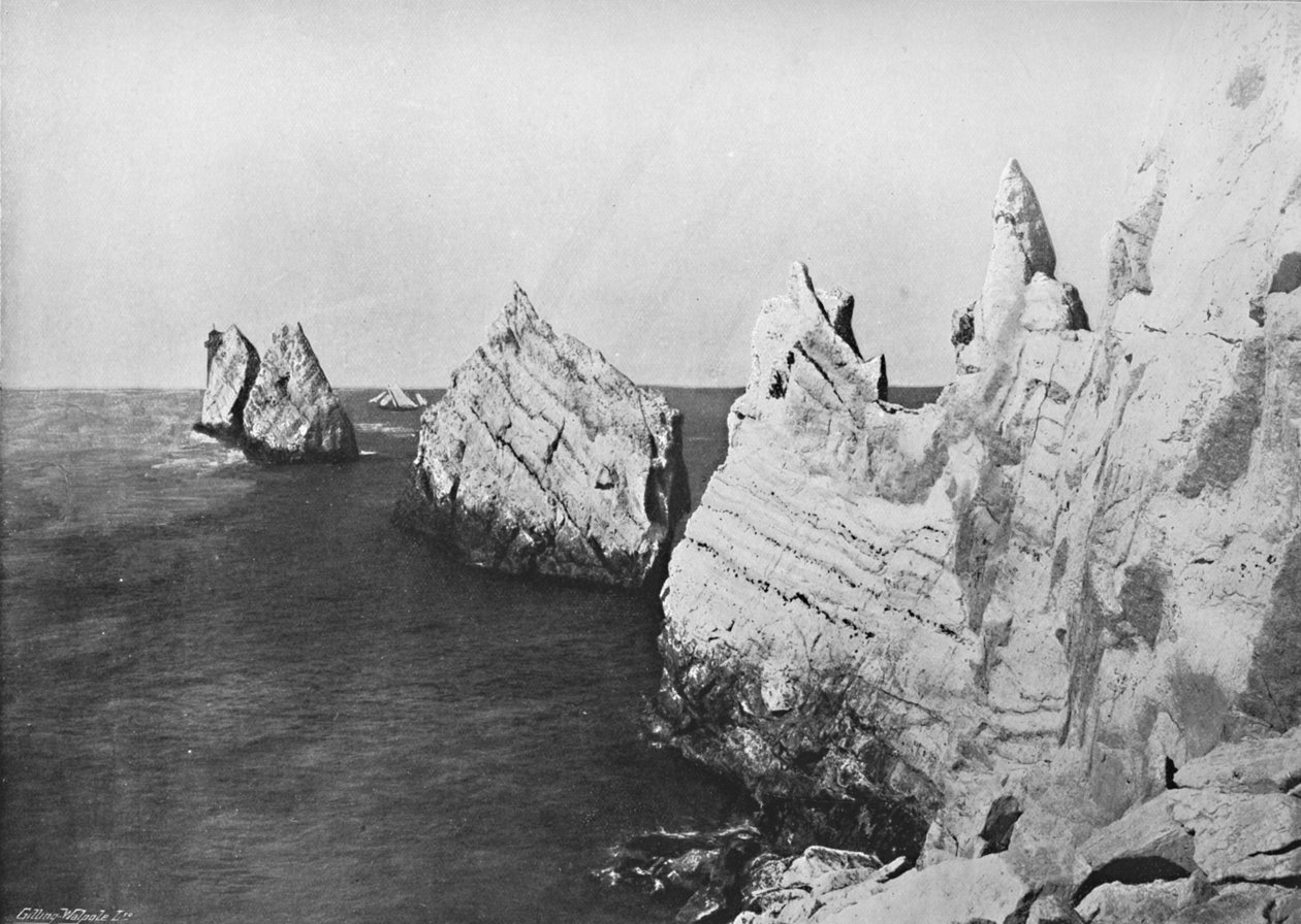 İğneler - Genel Görünüm, Deniz Fenerini Göstermek, 1895 by Unbekannt