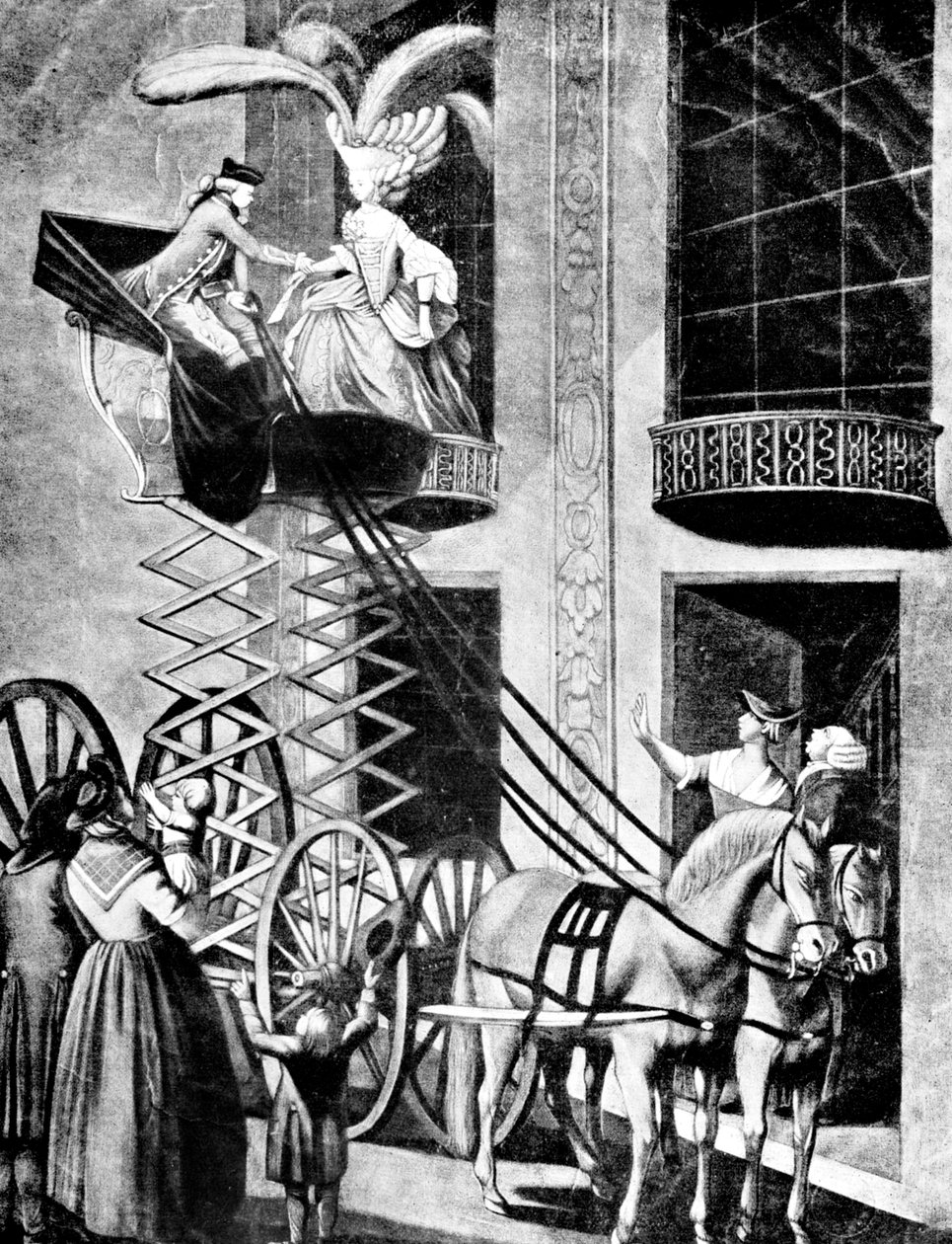 Yeni Moda Phaeton, 1776 by Unbekannt