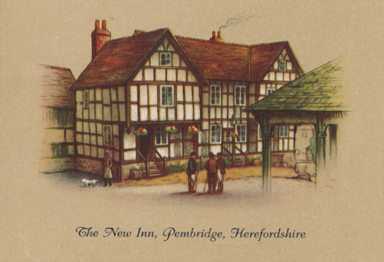 New Inn, Pembridge, Herefordshire, 1939 by Unbekannt