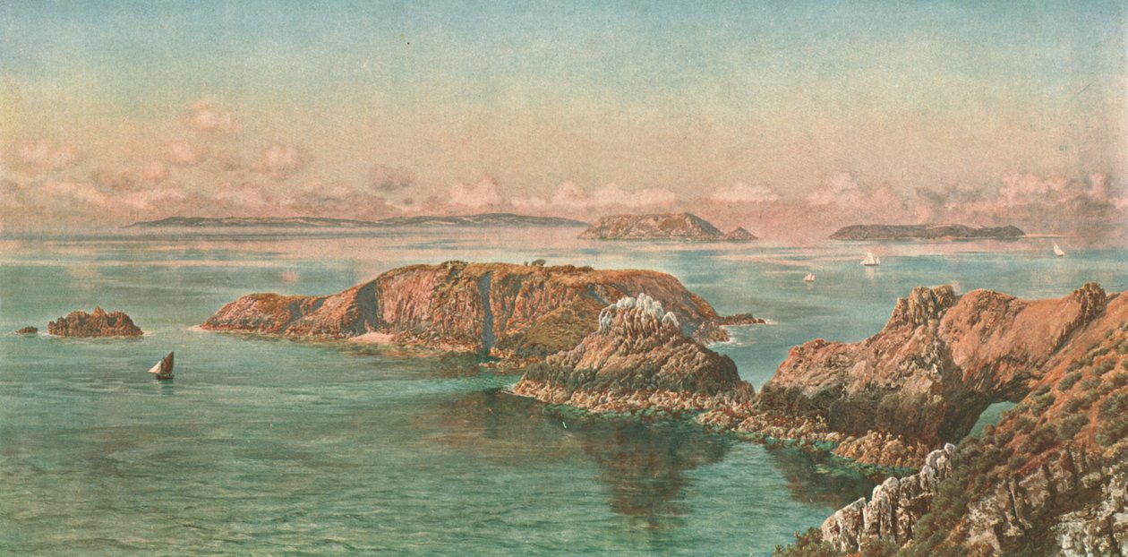 Norman Takımadaları Kanal Adaları, 1885, c1902. by Unbekannt