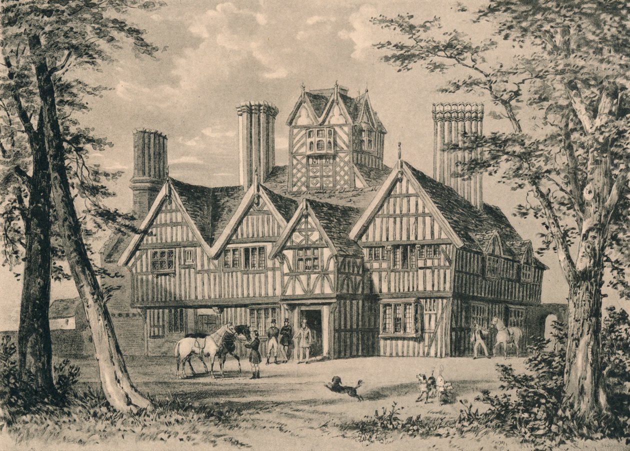 Oak House, West Bromwich, Staffordshire, 1915 by Unbekannt