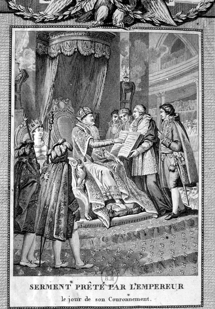 İmparatorun Yemini, 2 Aralık 1804, 19. yüzyıl by Unbekannt