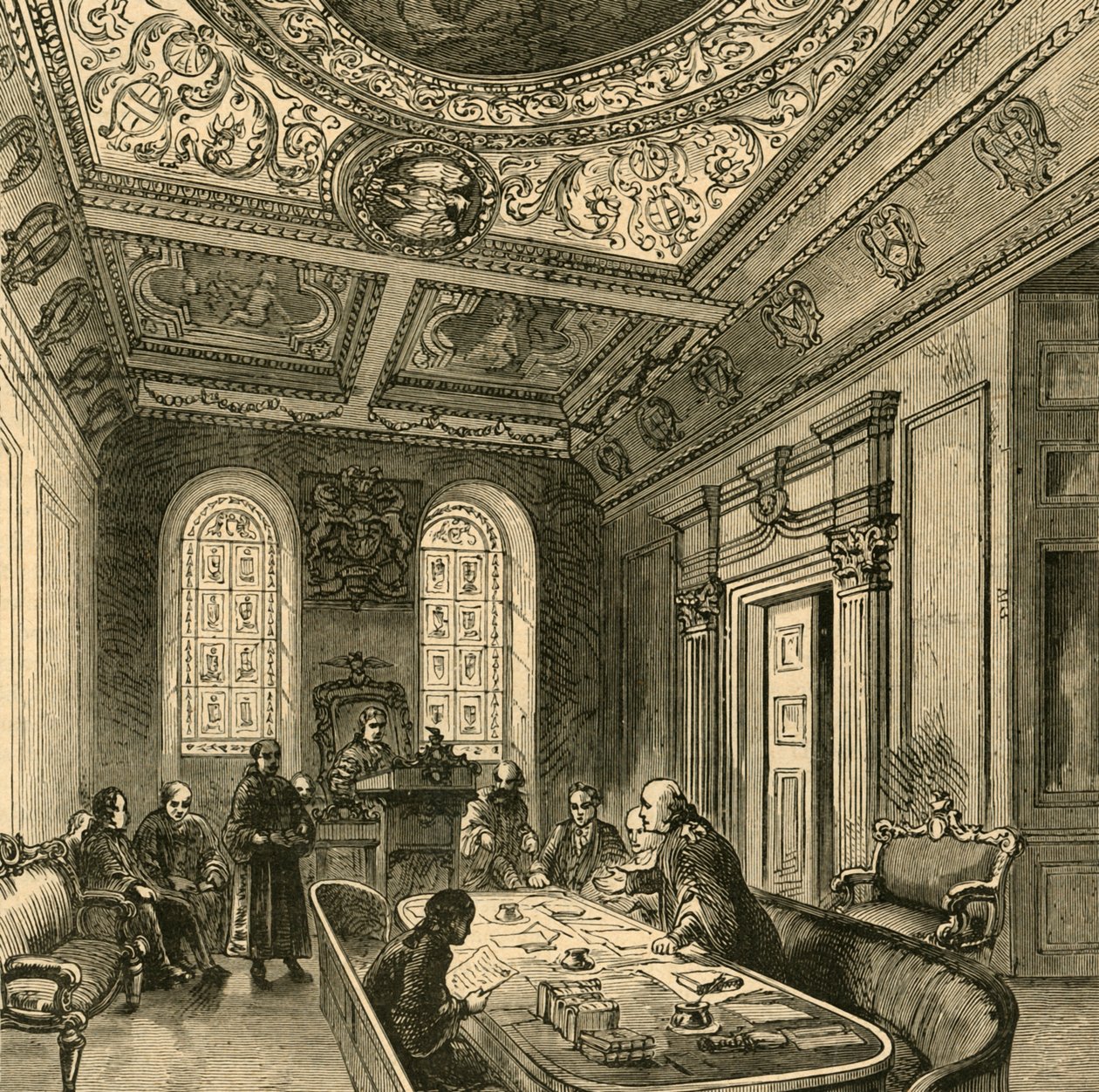 Eski Aldermen Mahkemesi, Guildhall, 1897. by Unbekannt