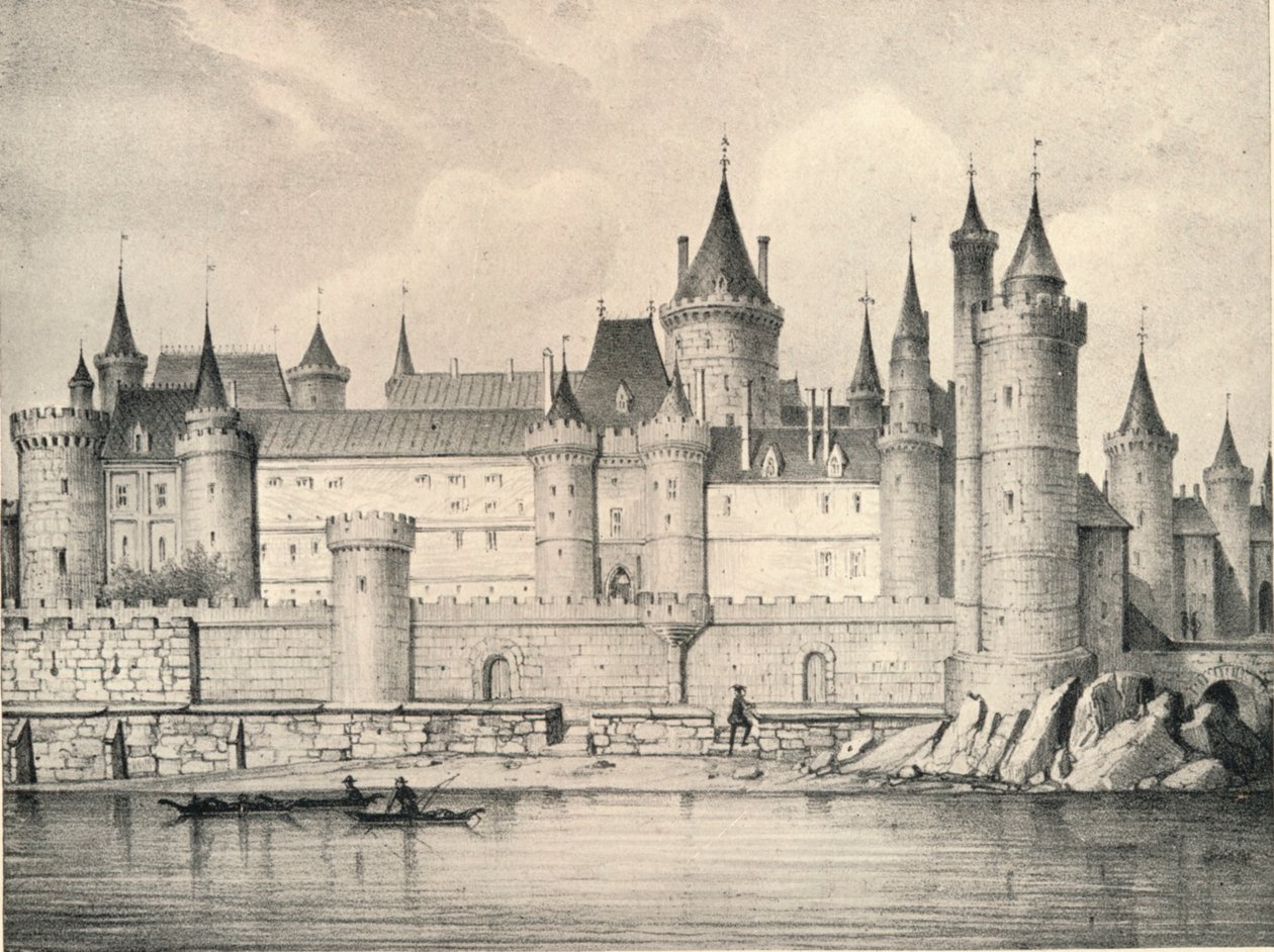 1670 yılında Eski Louvre, 1915 by Unbekannt