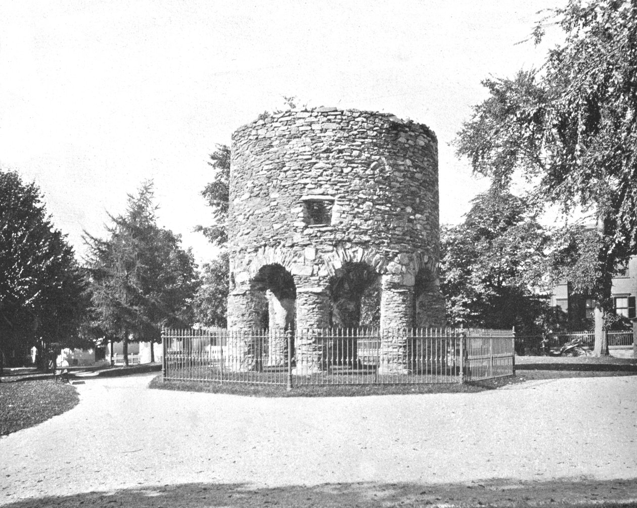 Eski İskandinav Kulesi, Newport, Rhode Island, ABD, c1900. by Unbekannt