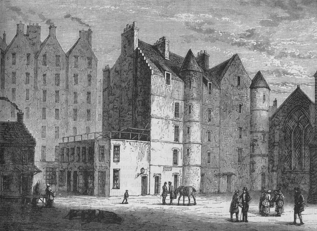 Eski Tolbooth, Edinburgh, c1880 by Unbekannt