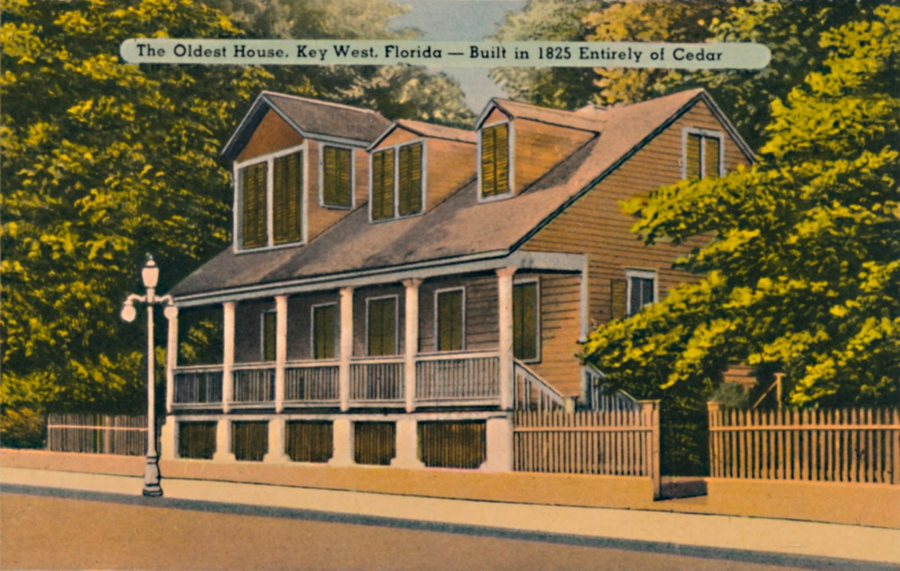 En Eski Ev, Key West, Florida - 1825