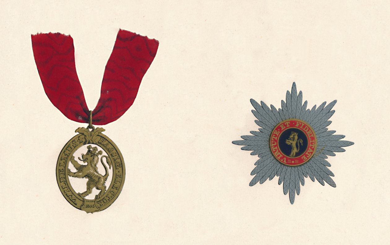 Aslan Nişanı DOr, 19. yüzyıl by Unbekannt