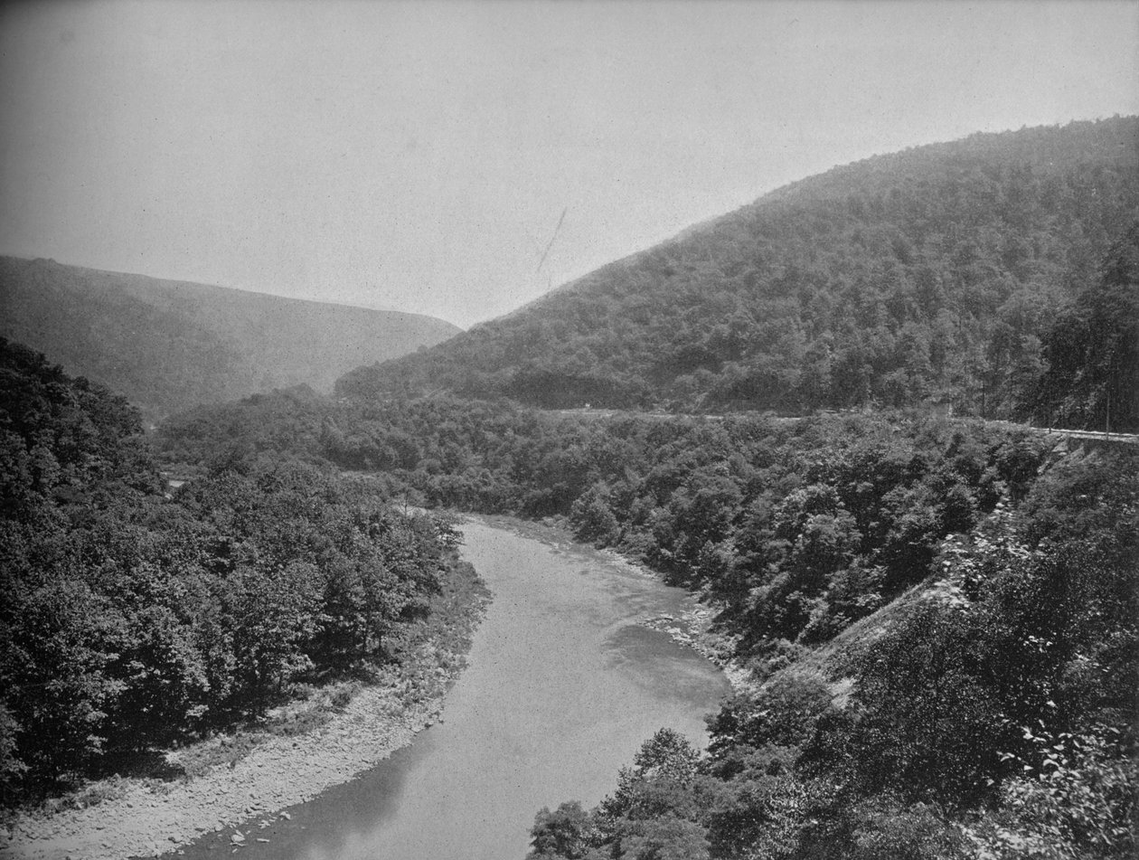 Packsaddle, Allegheny Dağları, Pa., c1897. by Unbekannt