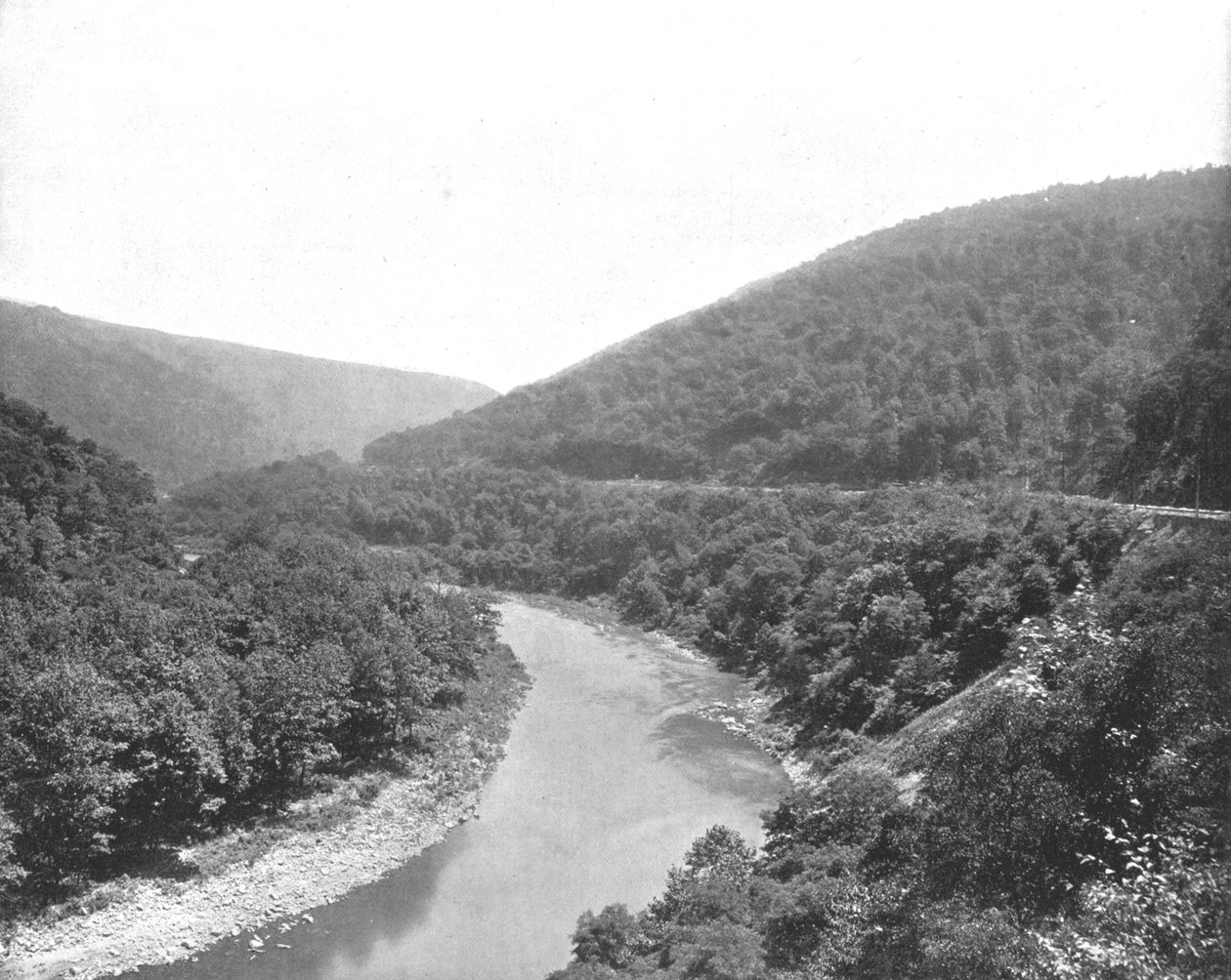 Packsaddle, Allegheny Dağları, Pensilvanya, ABD, c1900. by Unbekannt