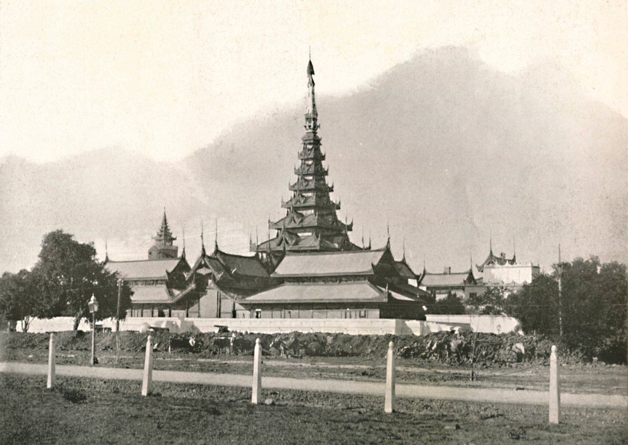 Saray, Mandalay, 1900. by Unbekannt