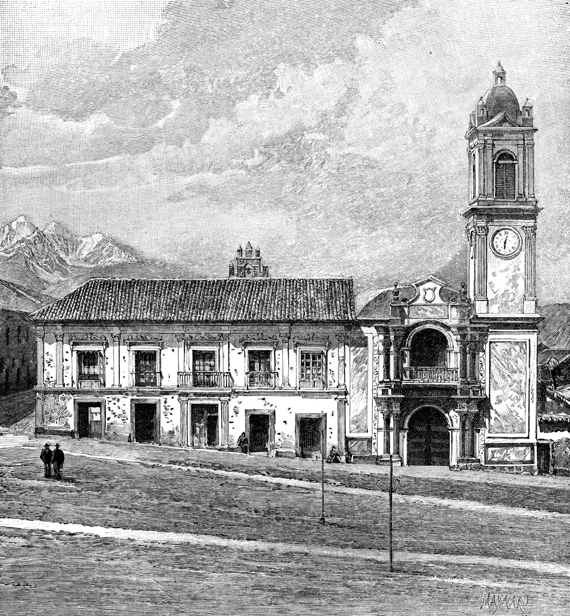 Kongre Sarayı, La Paz, Bolivya, 1895 by Unbekannt