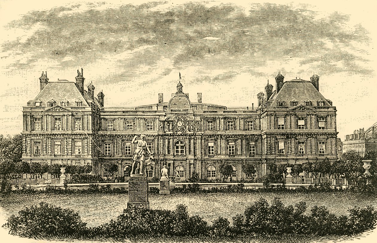 Lüksemburg Sarayı, Paris, 1890. by Unbekannt
