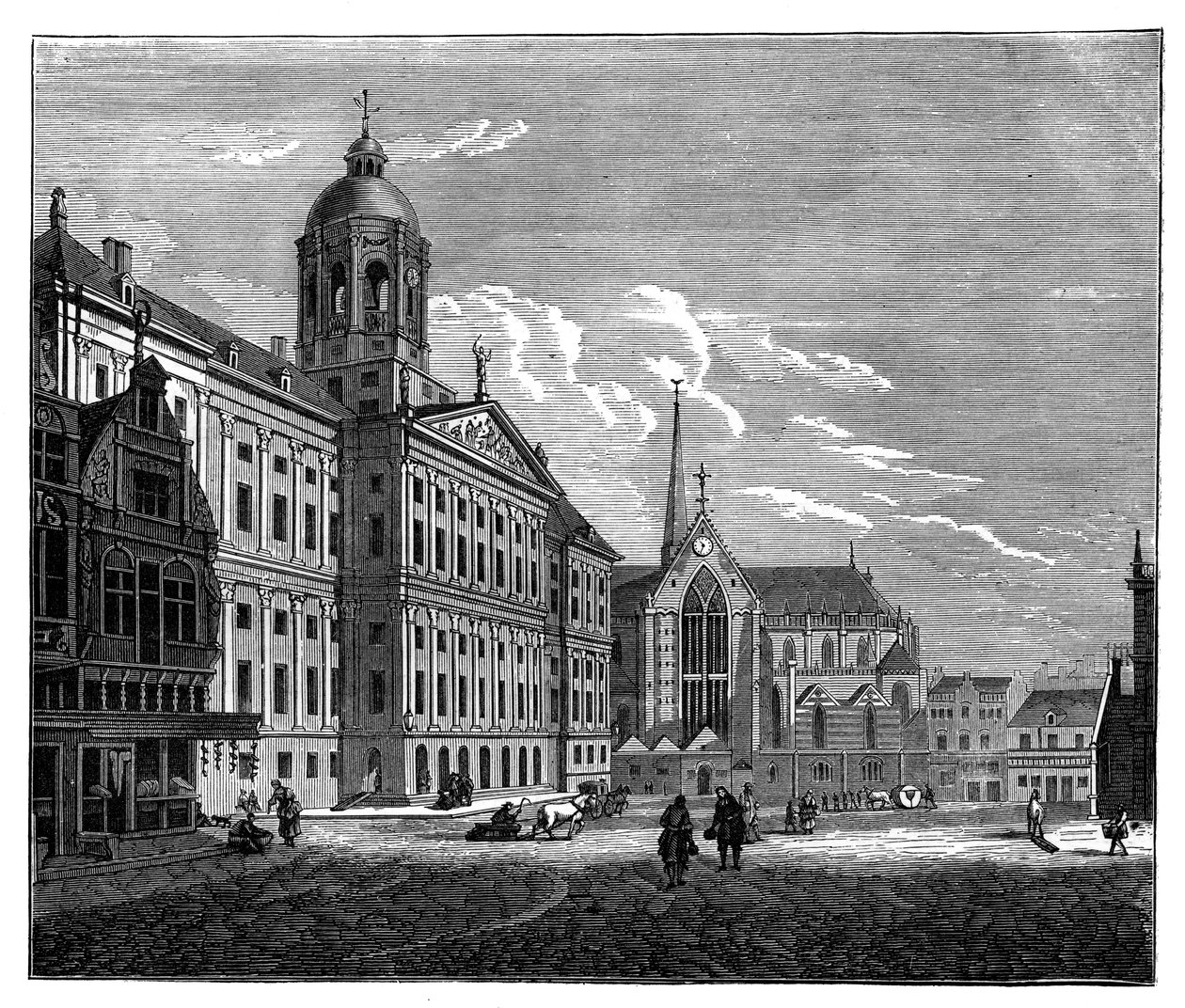 Palais Royal, Amsterdam, c1890 by Unbekannt