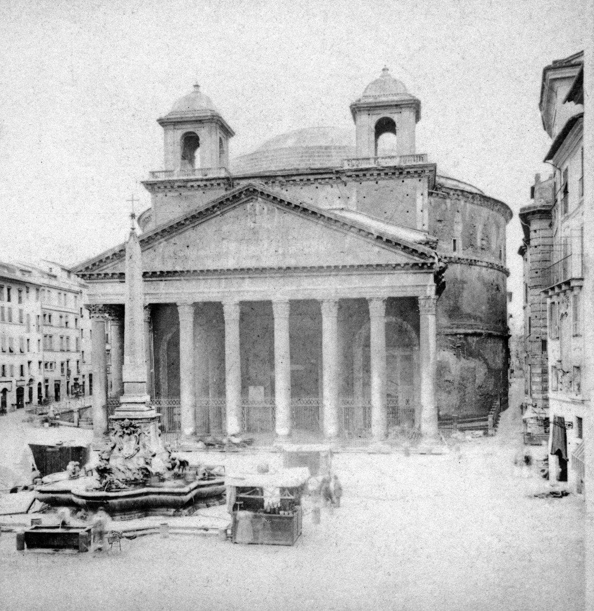 Pantheon, Roma, İtalya, 19. yüzyılın sonlarında by Unbekannt