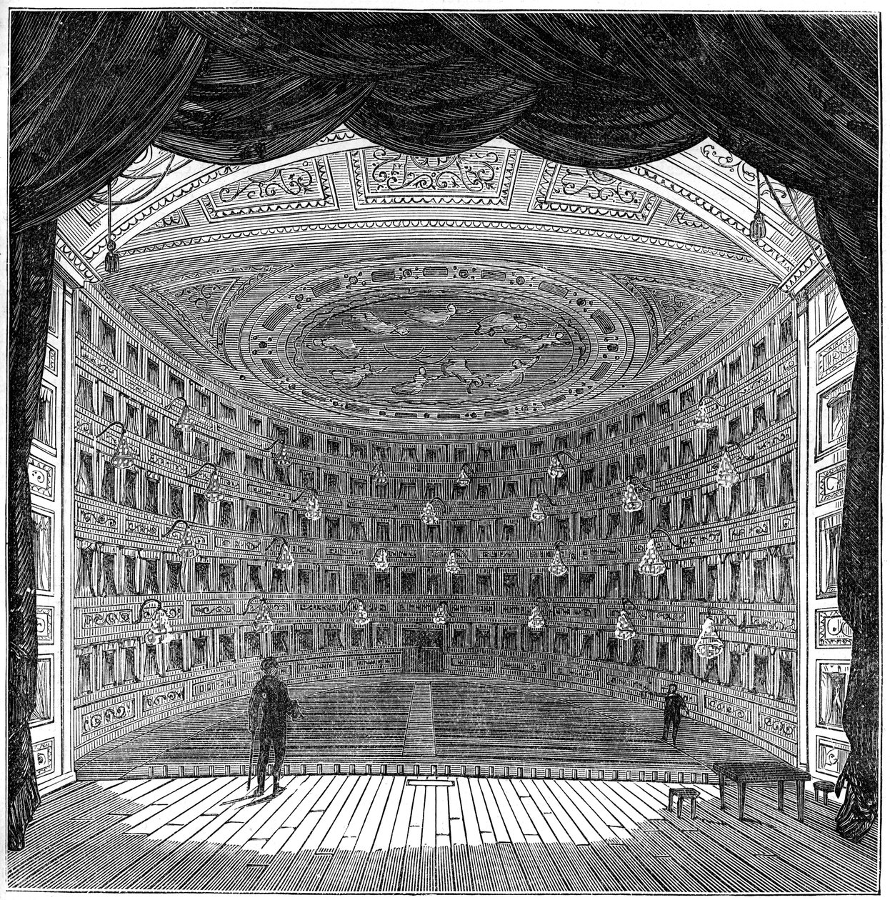 Pantheon Tiyatrosu, Londra, 1812 1891 by Unbekannt