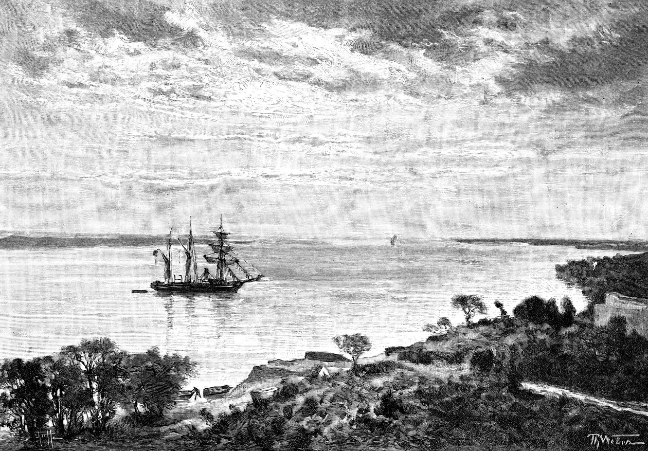 Parana nehri, Güney Amerika, 1895 by Unbekannt