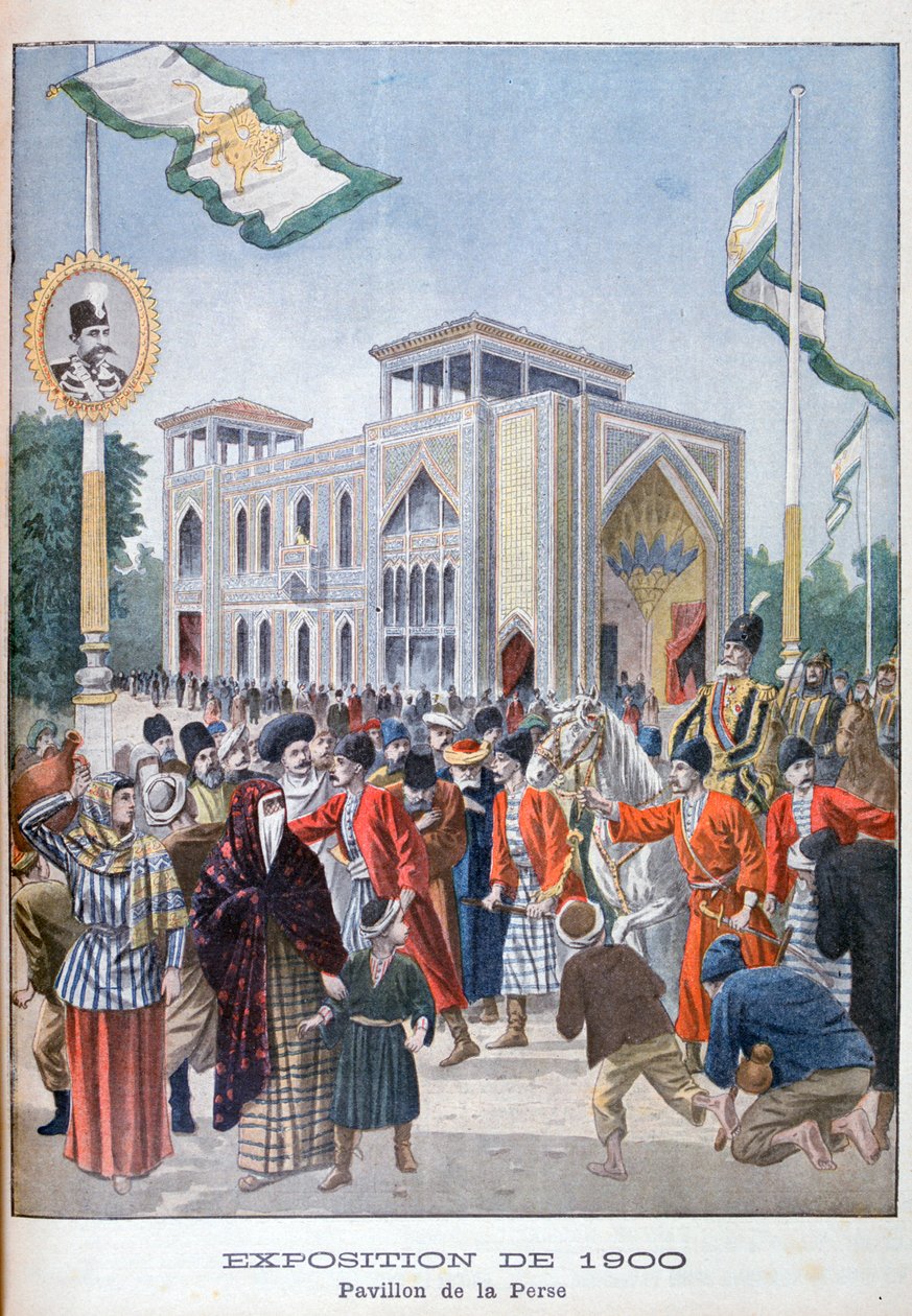 1900 Evrensel Sergisindeki Pers pavyonu, Paris, 1900 by Unbekannt