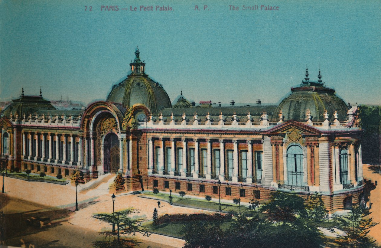 Petit Palais, Paris, c1920 by Unbekannt